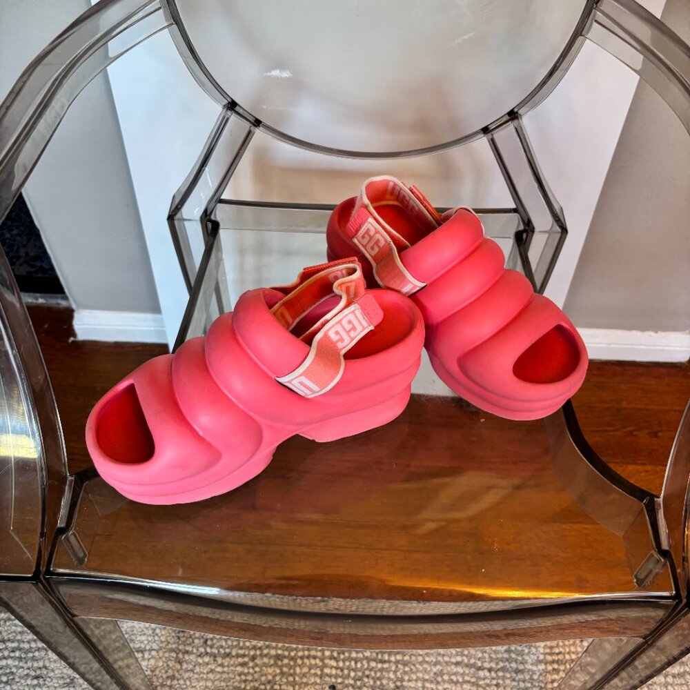 UGG Wedge Sandals-Size US 6 - Picture 6 of 6